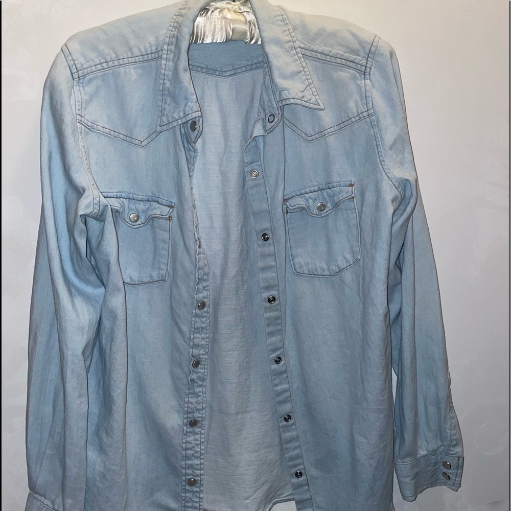 Jean Button up - Picture 2 of 2